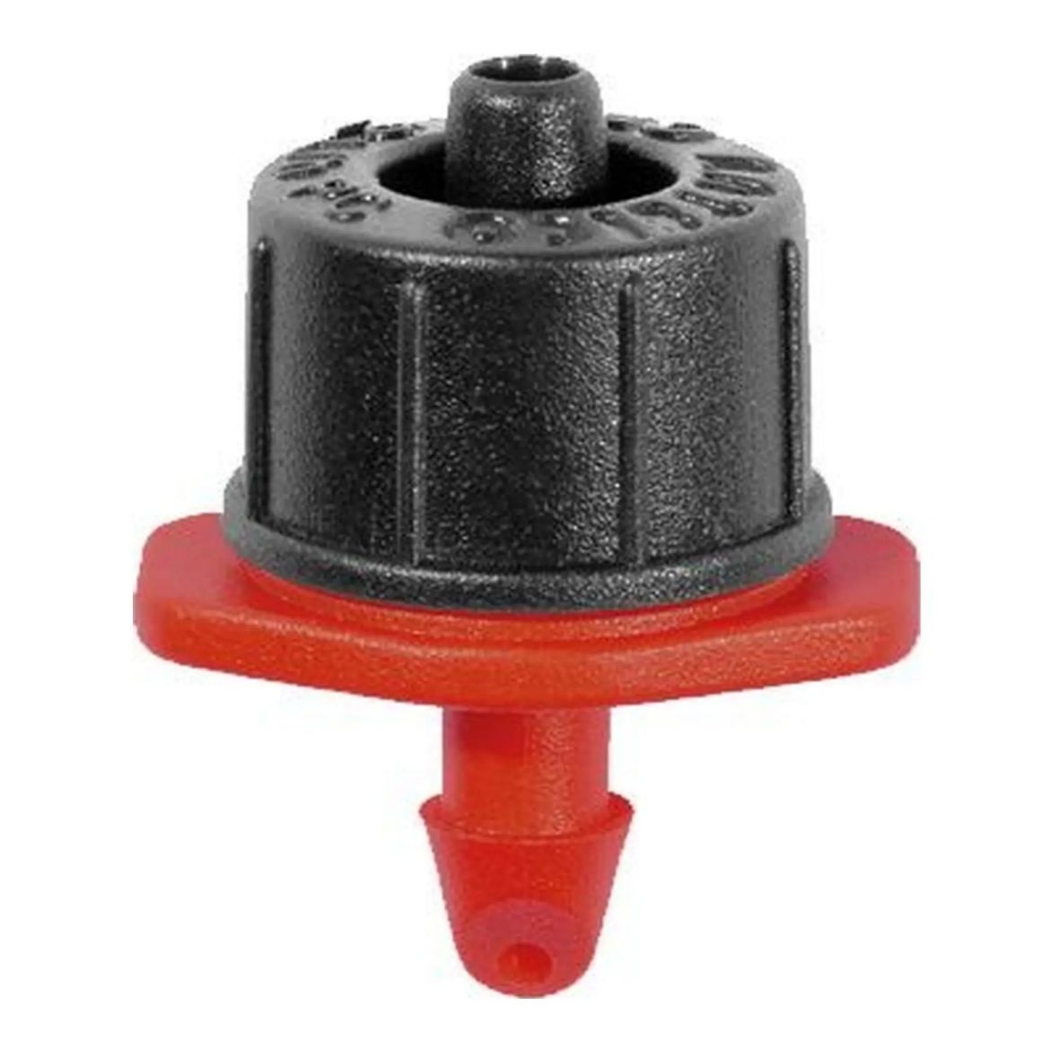 Picture of Antelco 2lph CETA Pressure Compensating Agriculture Dripper 4mm barb (Red Base)